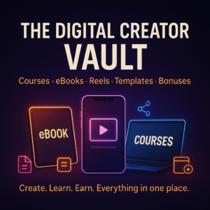 Digital Treasure- Courses, eBooks , Reels and More