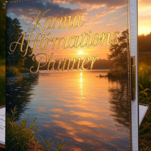 Karma Affirmations Planner And Vision Planner